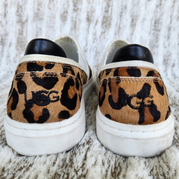 UGG "Alameda Spotty" Slip On Shoe Leopard Print Cheetah Print | Women's Size 11 - Picture 4 of 13